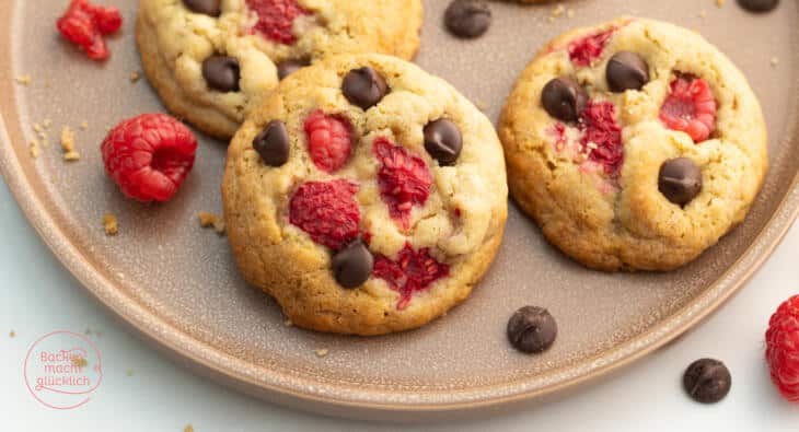 Himbeer-Cookies