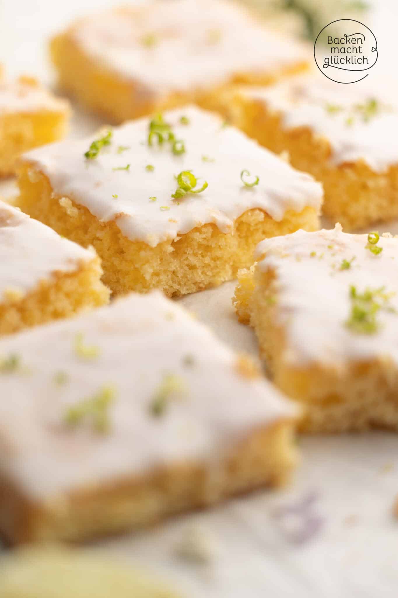 Limettenkuchen mit Joghurt