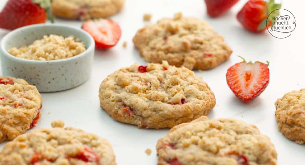 Strawberry Cookies Rezept