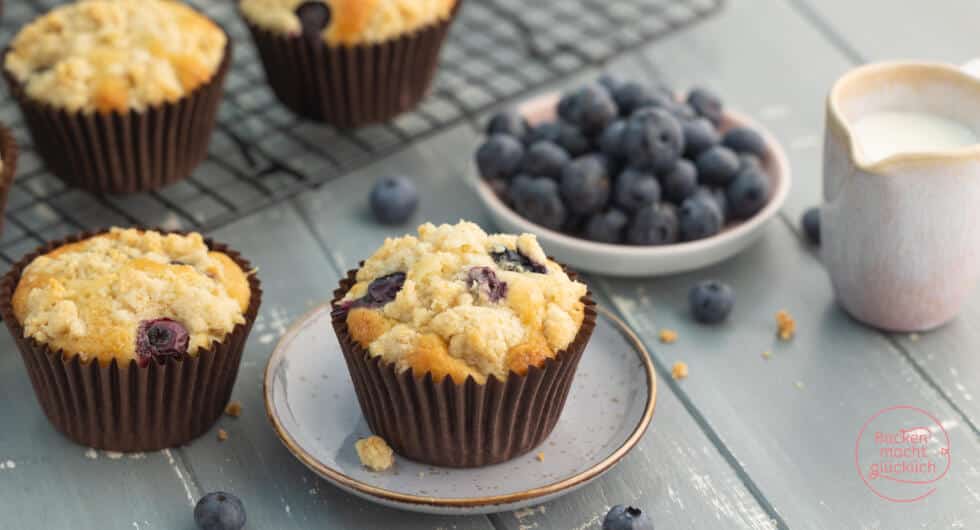 veganes Blaubeermuffins Rezept