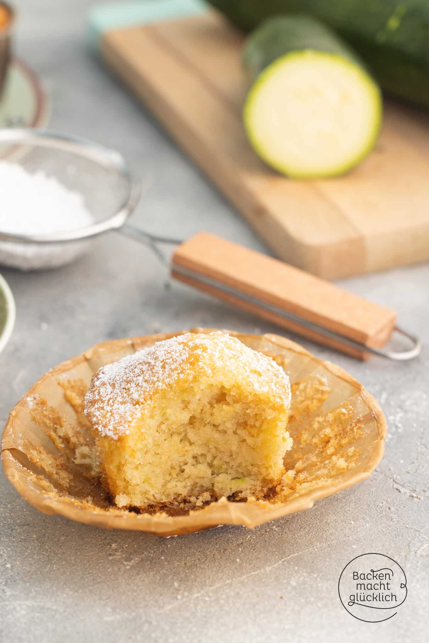 Zucchini-Muffins süß