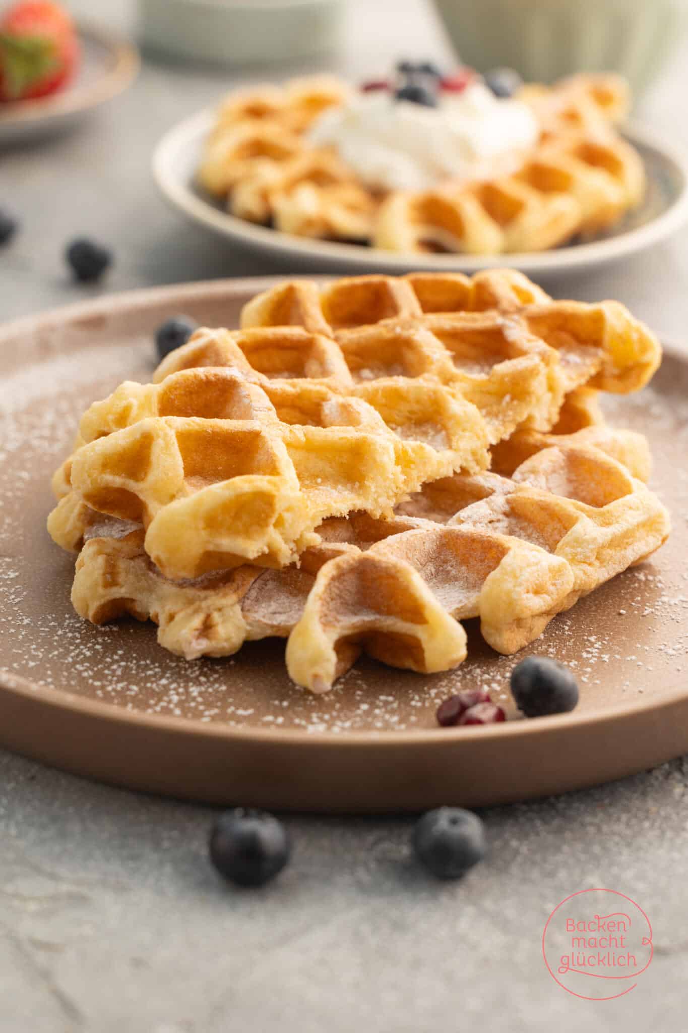 Waffelrezept mit Skyr