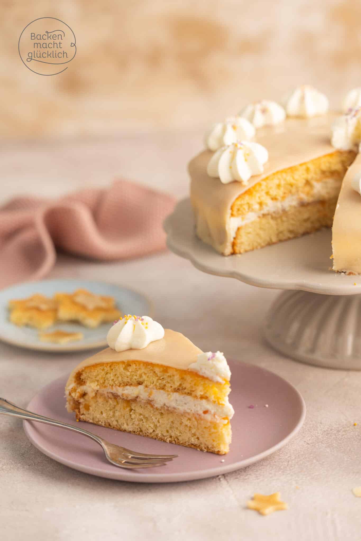 Marzipan-Sahnetorte