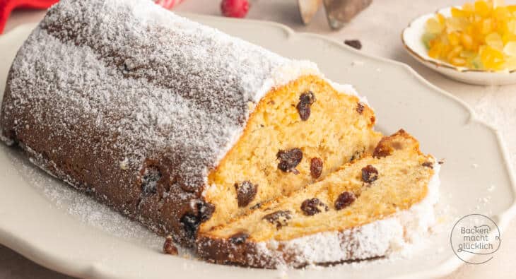 Stollen mit Quark