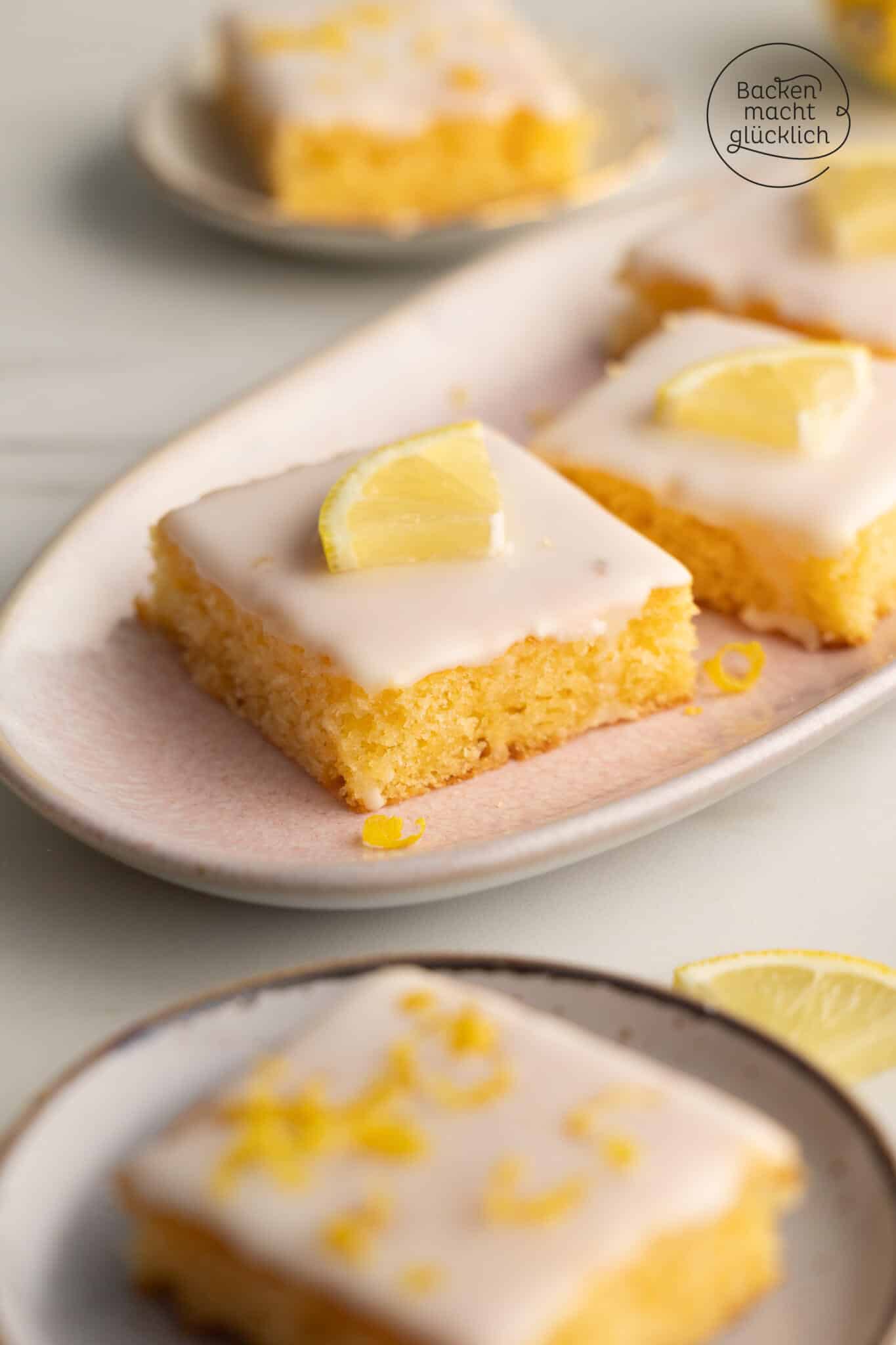 Zitronenkuchen ohne Gluten