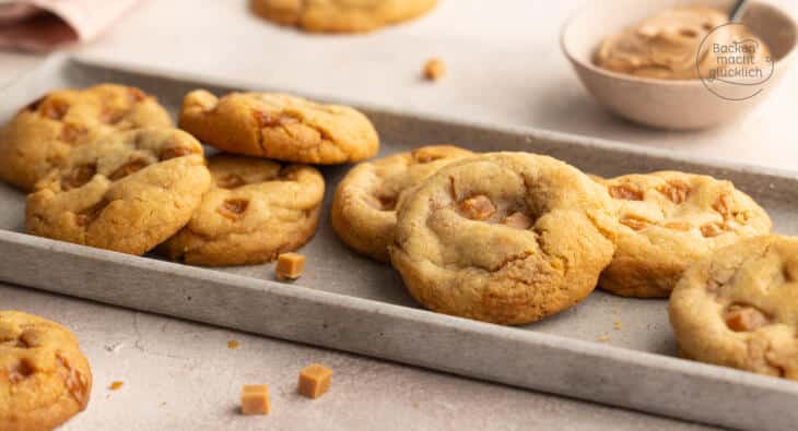 Salz-Karamell-Cookies