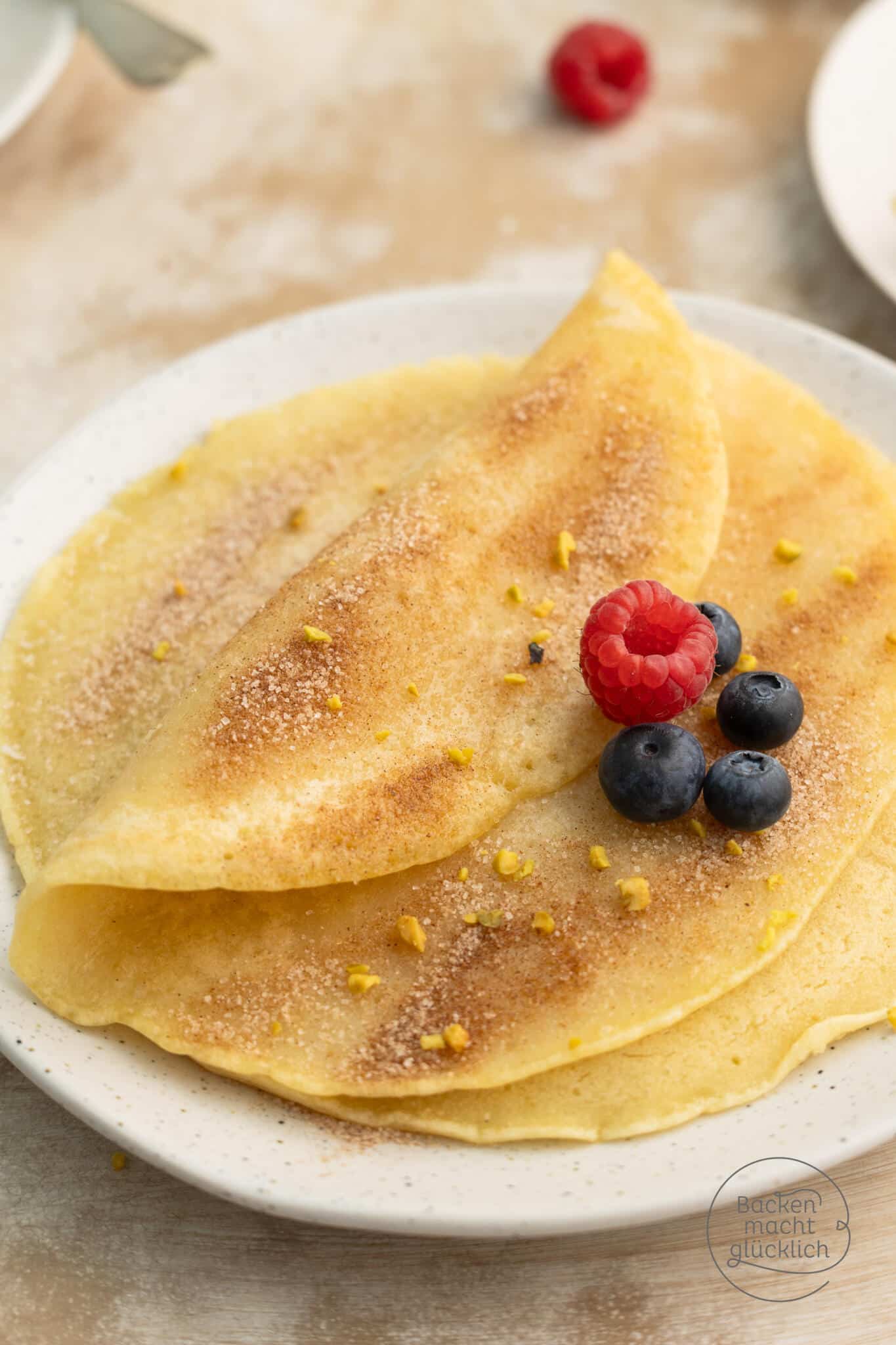 vegane Pfannkuchen einfach schnell