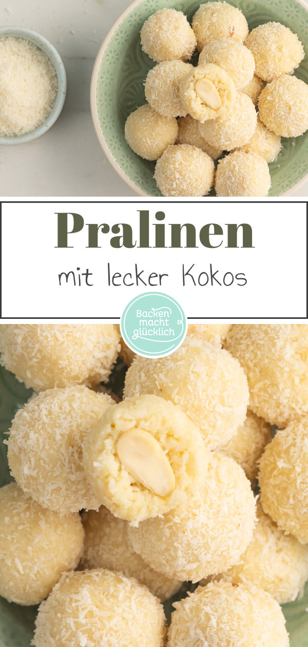 Einfache, schnelle Schoko-Kokoskugeln ohne Backen. Nur 10 Minuten Aufwand. Schmecken wie selbstgemachte Raffaello!