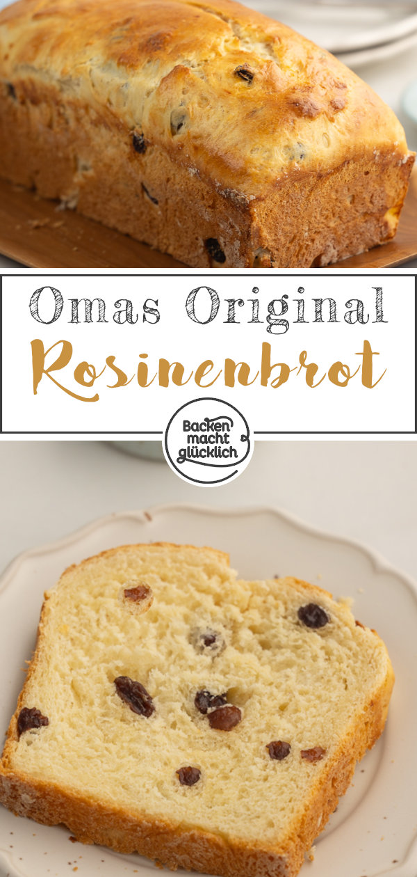 Lust auf saftiges Rosinenbrot wie vom Bäcker? Mit Omas Rezept könnt ihr Rosinenstuten einfach selber machen.