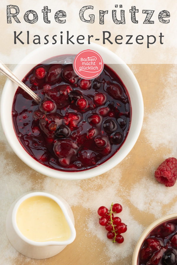 Rote Grütze selber machen ist so einfach! Mit diesem Rezept aus 4 Zutaten in nur 10 Minuten das perfekte Sommer-Dessert zaubern.