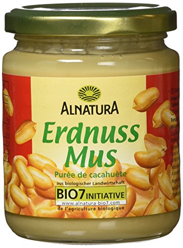 Alnatura Bio Erdnussmus, 6er Pack (6 x 250 g)